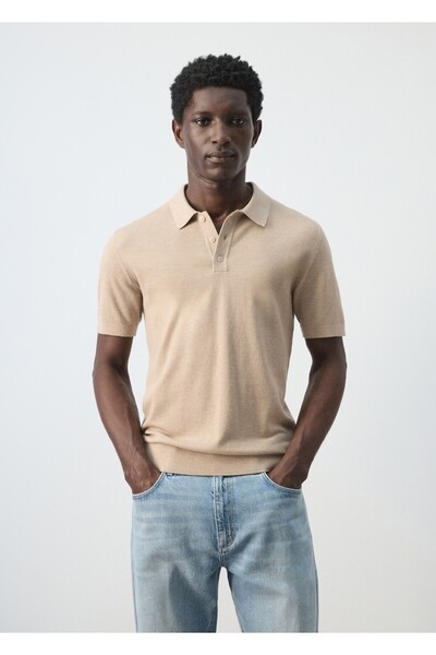 MANGO Man Polo yaka tişört .-- andrew