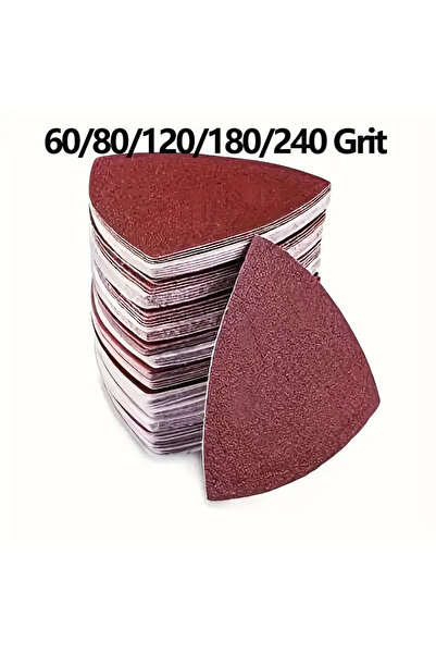 Choice1 20 قطعة من ورق الصنفرة المثلثي ذو الحبيبات من 60 إلى 240، 10/20/30/50...