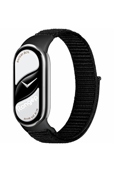 Hype Store ile Uyumlu Mi Band 10/9/8 İçin Hasır Örme Kordon Terletmeyen Nefes...