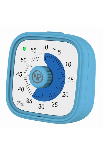 Hype Store NPO Mutfak,Ders,Yemek için 60dk Analog Alarm Zamanlayıcı,Pomodoro ...