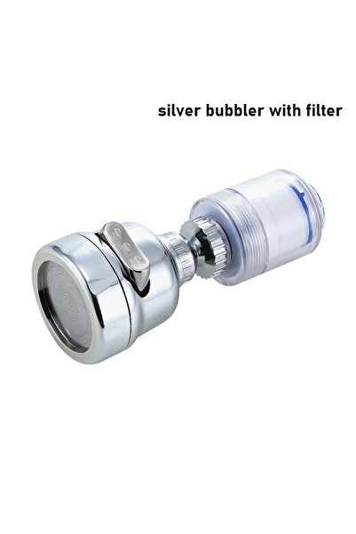 Choice silver with filter 1Pcs Bubbler Dispenser Faucet Aerator Nozzle Tap Ex...