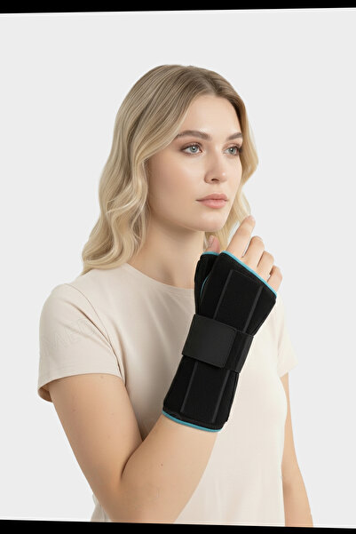 POLİMED جبيرة يد مع دعامة للإبهام، دعامة إبهام فولاذية، مثبت دعامة فولاذية لل...