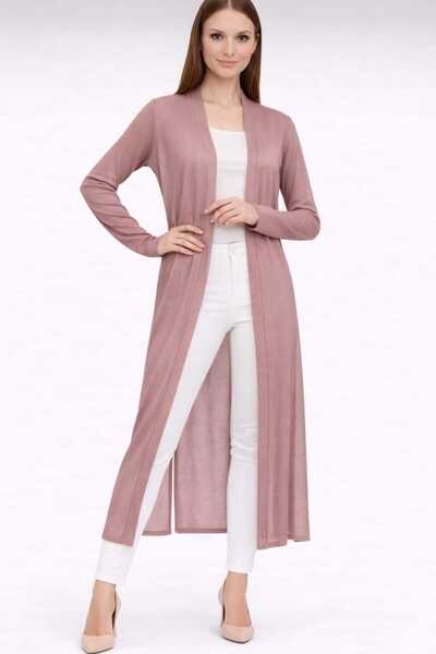 Neden Tekstil Long Thin Knitwear Cardigan Straight Cut Seasonal Loose Cardiga...