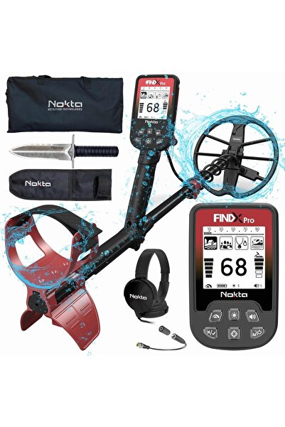 Hype Store Nokta FINDX PRO Yetişkinler için Metal Dedektörü, Altın için Profe...