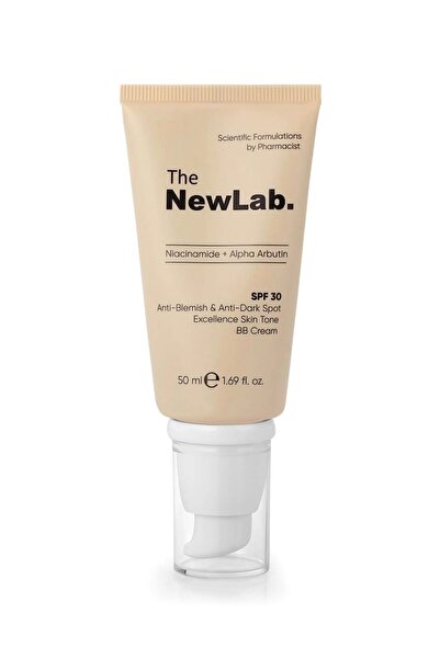 Hype Store the newlab. Akne ve Leke Karşıtı Cilt Tonu Eşitleyici SPF 30 BB Kr...