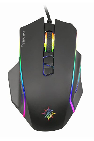 Hype Store فأرة ألعاب احترافية INCA IMG-344T مع 6 أضواء LED ملونة، 7200 نقطة ...