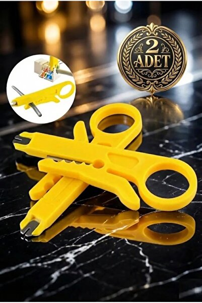 Derwell 2 Adet Mini Kablo Soyma Aparatı Kablo Sıyırıcı Soyucu Tel Kesici Sıkm...