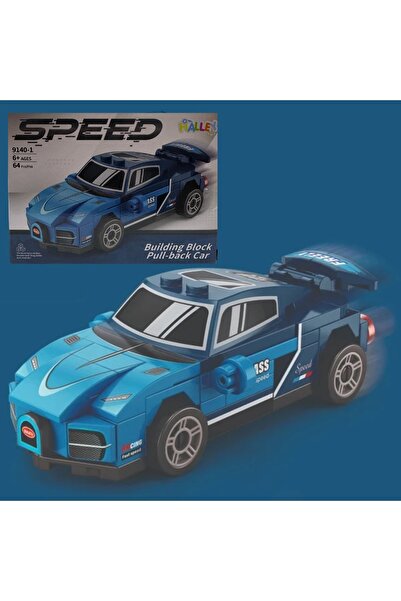 KentOyuncaK 64-Piece Race Car - Pull-Back Mechanism Toy Car