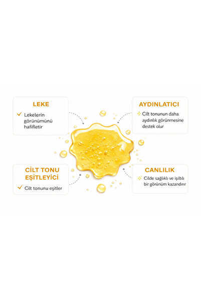 ANYSİA NATURAL Aydınlatıcı Ve Leke Serumu %10 C Vitamin %1 Alpha-arbutin %0,5 Ferulic Asid