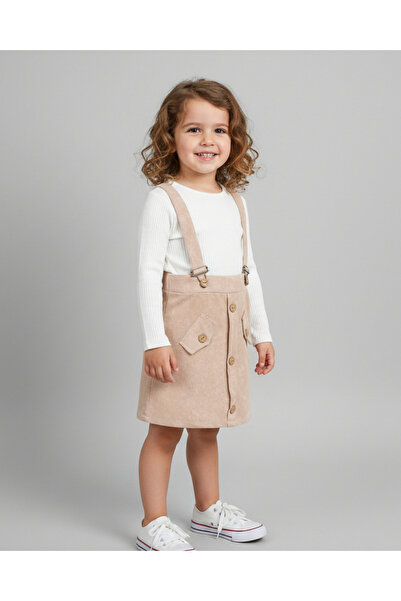 Ege Bebek DEVOJČIČKA KOMBINOVANA HALJINA SA PODEŠAVAJUĆIM KRAVATAMA ZA DEVOJČ...