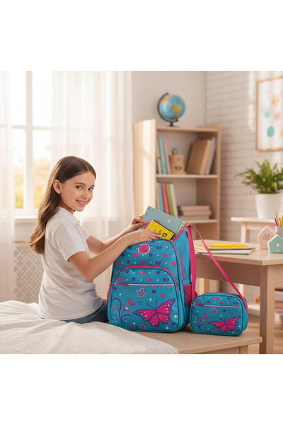 NZCLUB WADDEL Τσάντα Σακίδιο πλάτης ΠΡΩΤΟΒΑΘΜΙΑΣΚΟΥ ΣΧΟΛΕΙΟΥ με διατροφή