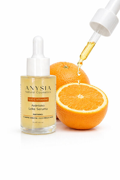 ANYSİA NATURAL Aydınlatıcı Ve Leke Serumu %10 C Vitamin %1 Alpha-arbutin %0,5...