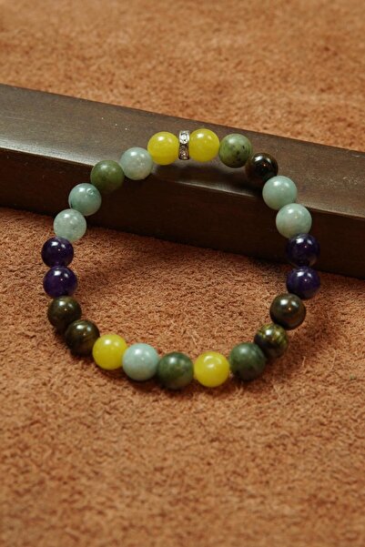 ESK KEHRİBAR Şans Bilekliği , Başarı, Bereket, Enerji Nazar Bileklik Doğaltaş