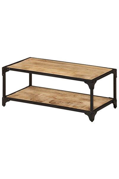 Concept Τραπεζάκι σαλονιού, 90x45x35 εκ., από μασίφ ξύλο μάνγκο