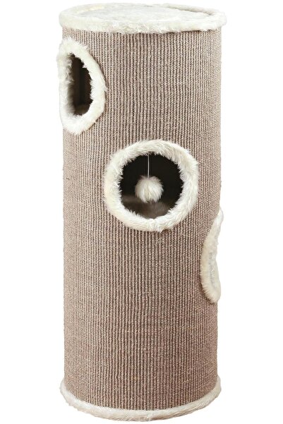 Hype Store Evcil Hayvan Ürünleri Edoardo Kedi Kulesi (100 cm), Boz Kahverengi...