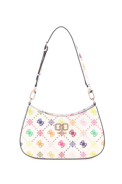 Guess EMELIE LOGO TOP ZIP SHLDR BAG