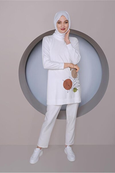 Alvina 41352 Model uzorak Štampano Tunika