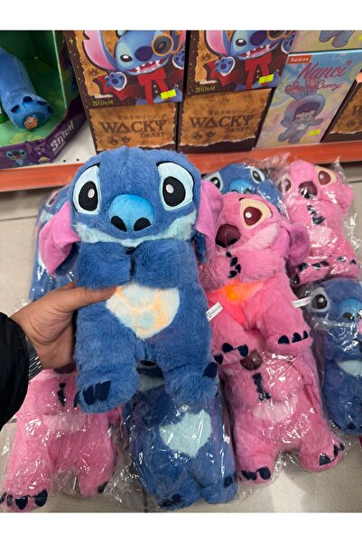 BLACK DİAMOND PLUSH TOY Nefes alan ışıklı uyku arkadaşı Stıtch