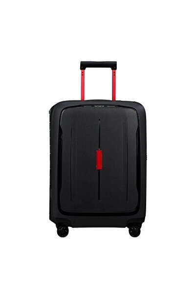 Samsonite Siyah Essens-Spinner 4 Tekerlekli Kabin Boy Valiz 55cm