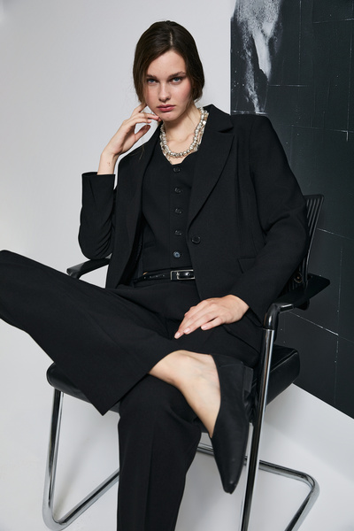 Lufian Elvis Women's Jacket Regular Fit Black