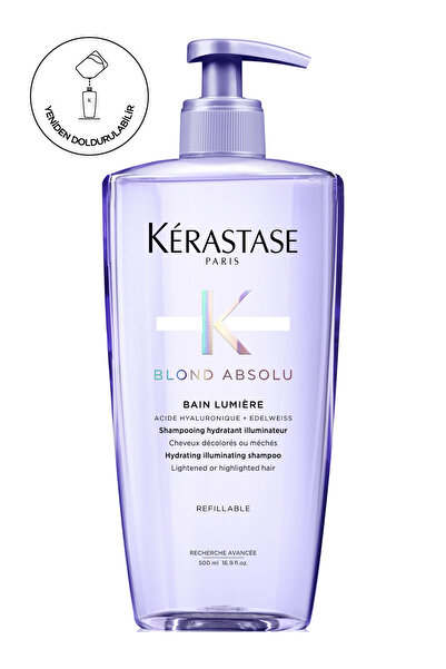 Kerastase Blond Absolu Bain Lumiere Işlem Görmüş Sarı Saçlar Için Parlaklık V...
