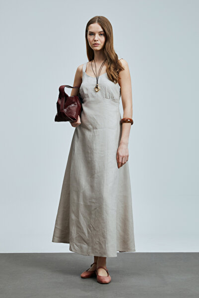 Lufian Rochie de in pentru femei Selene Bej