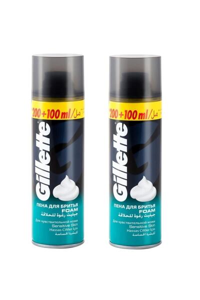 Gillette Tıraş Köpüğü 300 Ml X 2 Adet