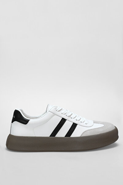 Lufian Samuel Erkek Sneaker Günlük Ayakkabı Bej 111230261