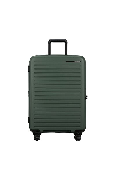 Samsonite Koyu Yeşil Restackd - Körüklü 68/25 Orta Boy Valiz