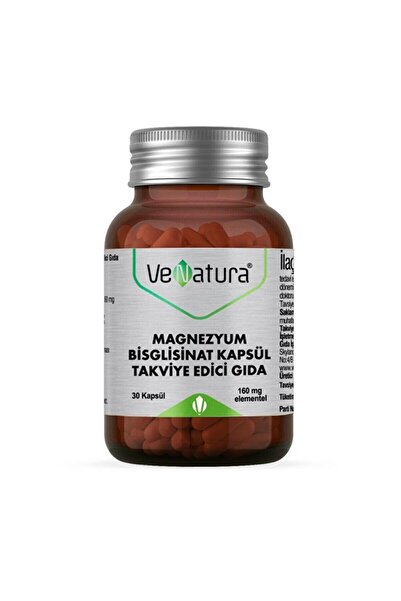 VeNatura Magnezyum Bisglisinat 160mg 30 Kapsül