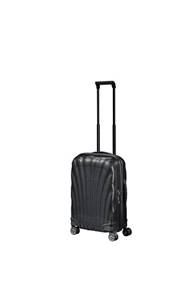 Samsonite Siyah C-Lite - Spinner 4 Tekerlekli Körüklü Kabin Boy Valiz 55cm