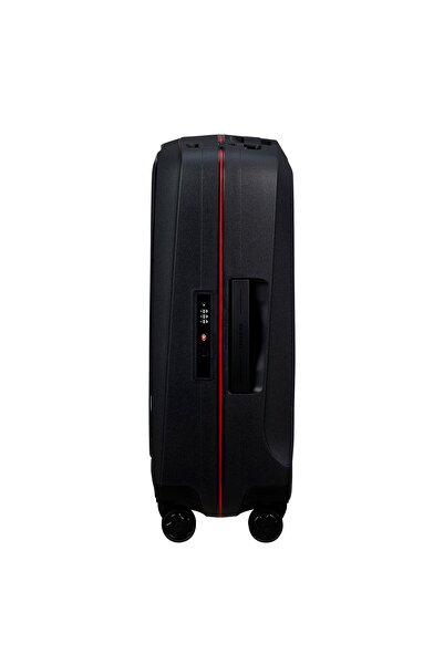 Samsonite Siyah Essens-Spinner 4 Tekerlekli Kabin Boy Valiz 55cm