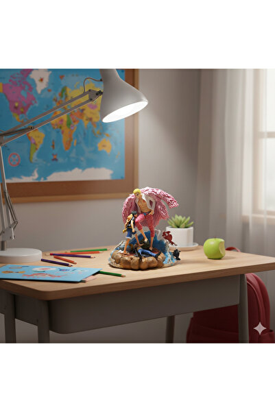 KOLAYEV Anime One Piece Luffy vs Doflamingo Figürü – 30 cm Büyük Boy Koleksiy...