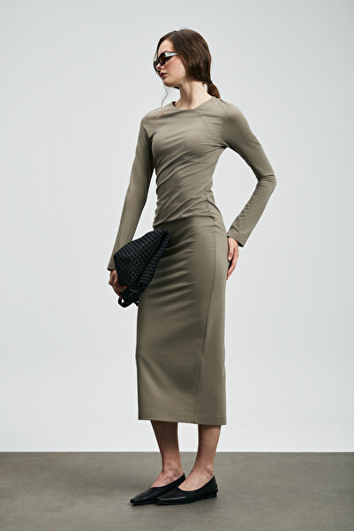 Lufian Helena Women's Dress Light Green