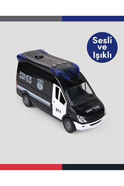 LETS BE CHILD Sesli ve Işıklı Polis SWAT Ekip Aracı