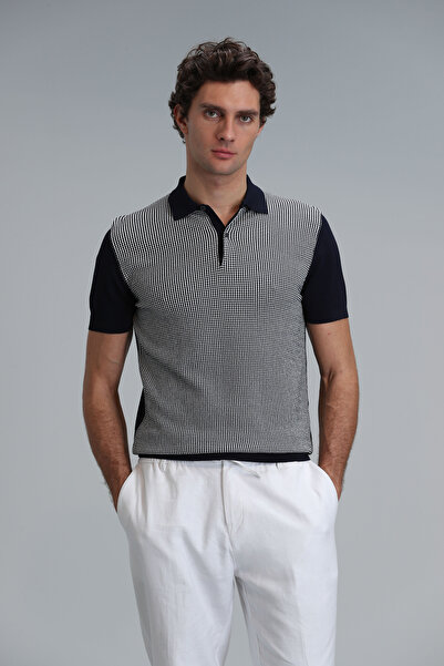 Lufian Martın Erkek Kazak Lacivert