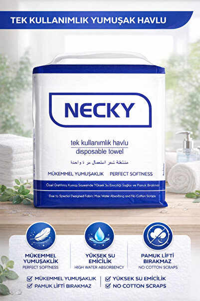 Kraft Necky Tek Kullanımlık Havlu 100'lü