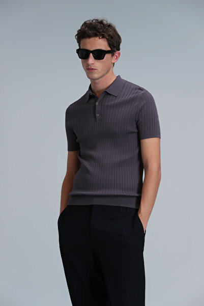 Lufian Pulover pentru bărbați Eze Prune