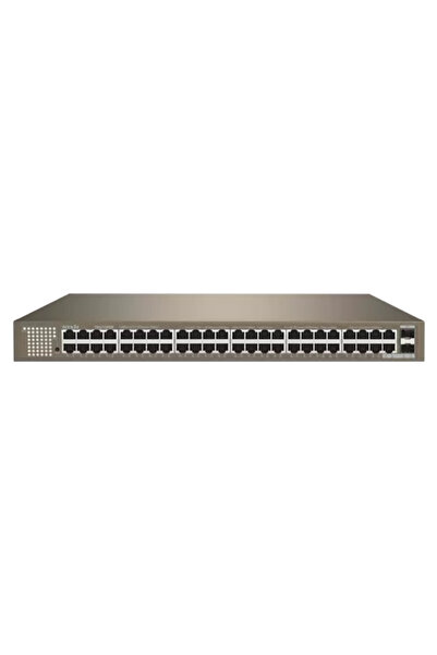 Tenda Comutator 48 x RJ45 Gigabit, 2 x SFP Gigabit Uplink, 1U - TND-TEG1050F