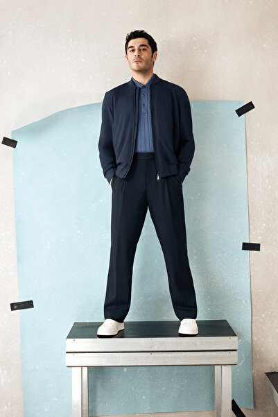 Lufian Мъжко палто Roger, тъмно синьо