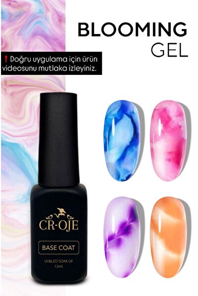 CROJE KALICI OJE Blooming Jel Watercolor Blooming Oje Nail Art Jeli -Sulu Boy...