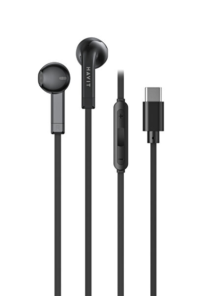 Havit E336C Type-C Kablolu Kulak İçi Kulaklık – 14.2mm Sürücü, Yüksek Ses Kal...