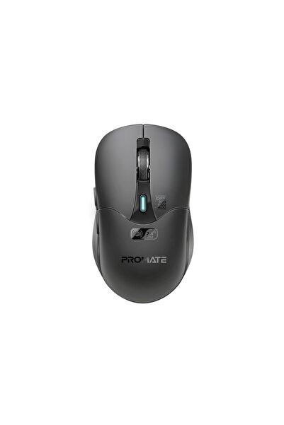 Promate SAMO Wireless Ergonomic Mouse - 500mAh, Bluetooth & 2.4GHz, 1600 DPI,...