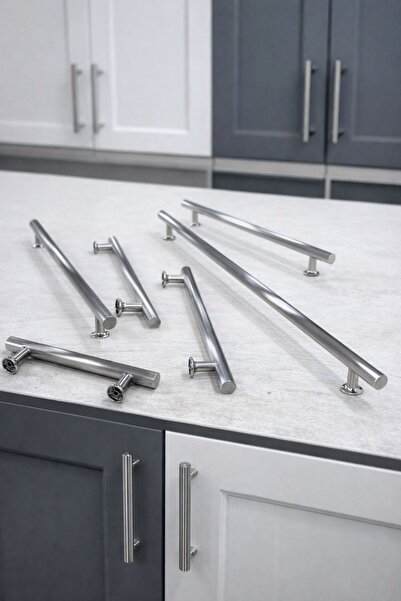 ARON 4122-160 (Inox) Tv Unit Bedroom Drawer Wardrobe Kitchen Cabinet Handle 1...