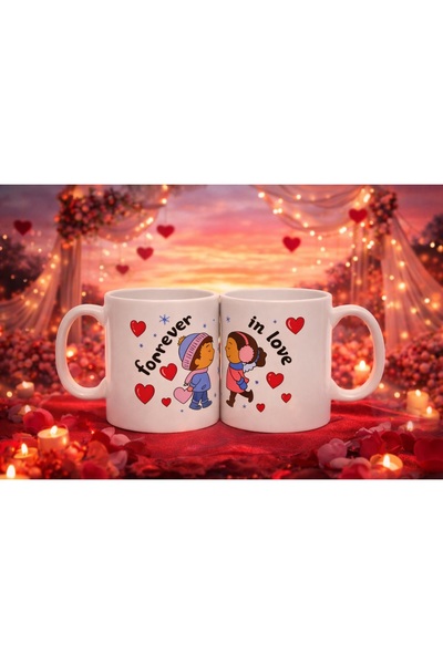 Two Two طقم من 2 أكواب - أكواب عيد الحب - أكواب هدايا للأزواج - أكواب مميزة م...