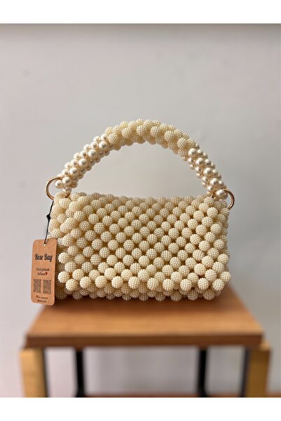 Rose Boncuk çanta böğürtlen model. İsteğe bağlı zincir kulp eklenebilir.kulp ...