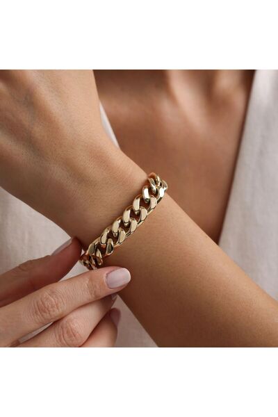 Sembol Gold Gurmet Altın Bileklik 10 mm