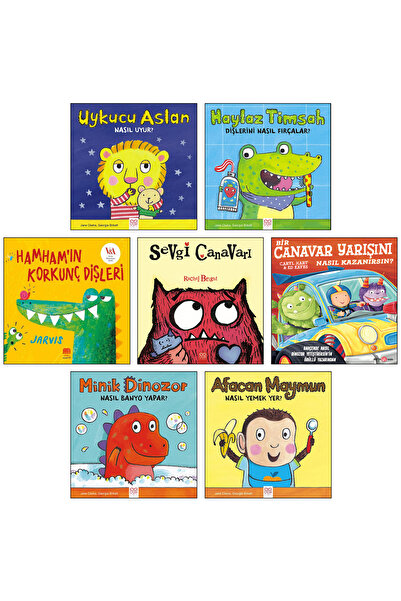 1001 Çiçek Kitaplar Uykucu Aslan Nasıl Uyur? Haylaz Timsah Dişlerini Nasıl Fı...