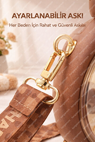 M&B WATER BOTTLE Sevimli Ayıcıklı Matara, Çift Kapaklı, Pipetli Çocuk Suluk Okul Için Boyun Askılı Suluk