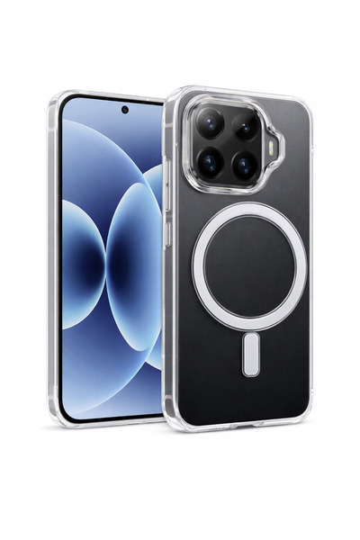 Vissona mi 15 T Pro Uyumlu Kamera Korumalı Magsafe Wireless Şarj Özellikli Lü...